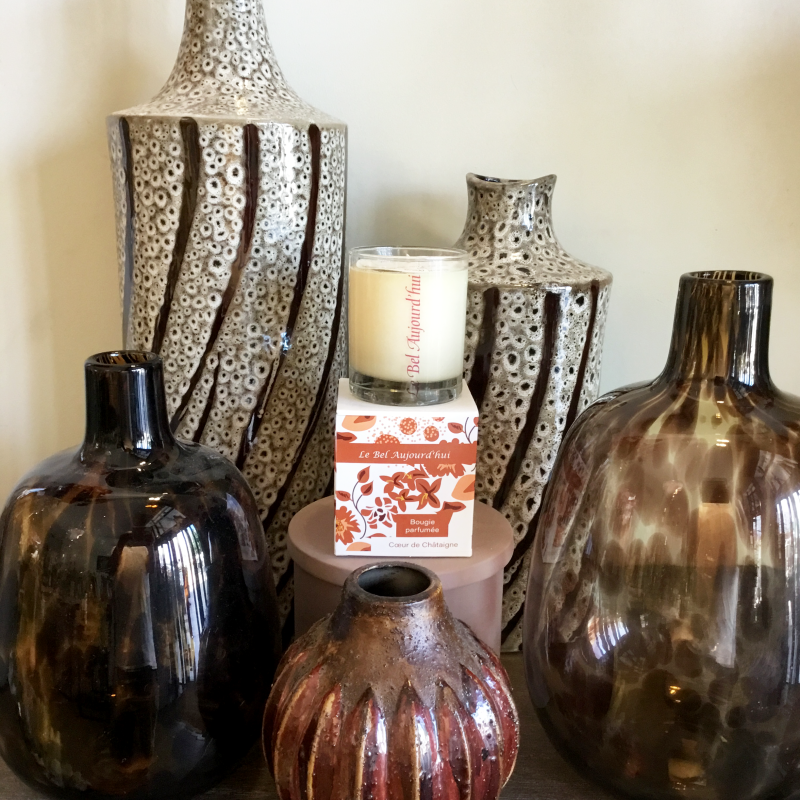 Bougie Boite Packaging Flower Chocolat