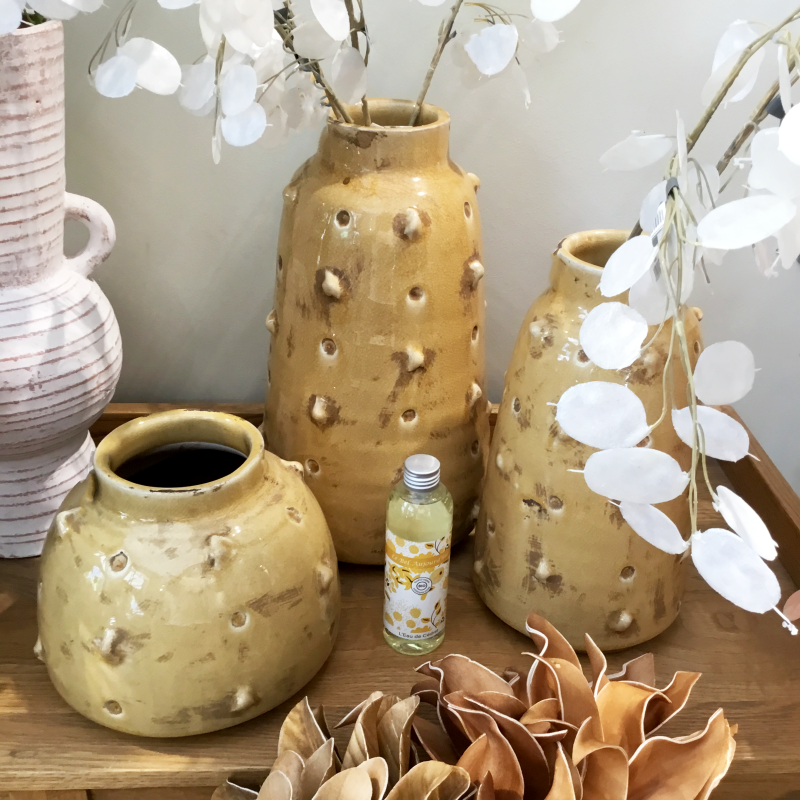 Recharge Etiquette Flower Jaune