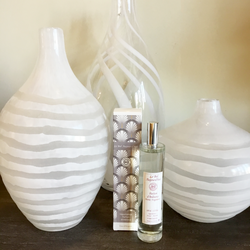 Spray d'Ambiance Boite Packaging Design Gris