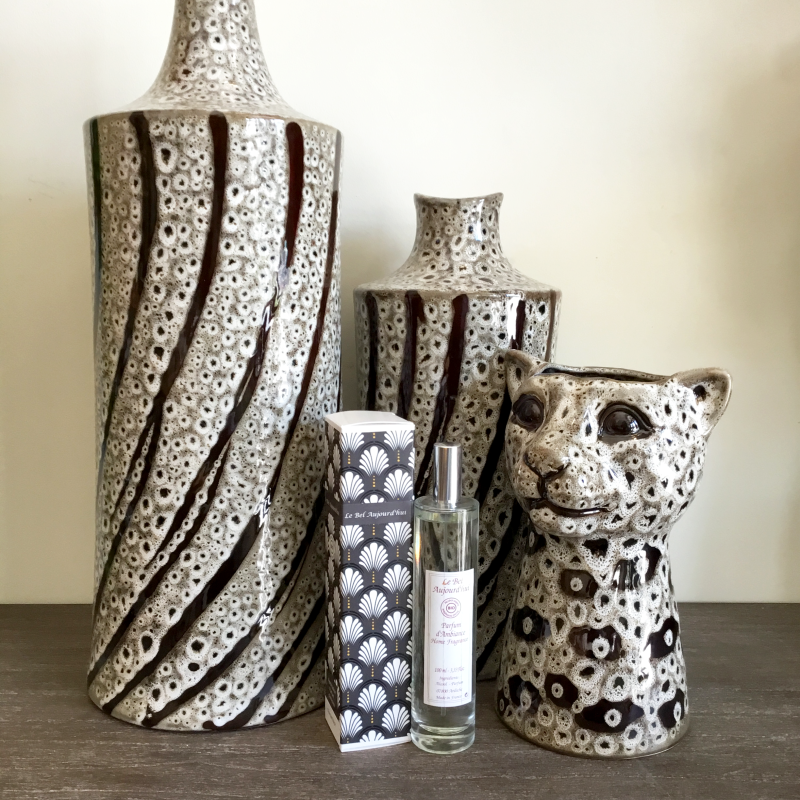 Spray d'Ambiance Boite Packaging Design Noir