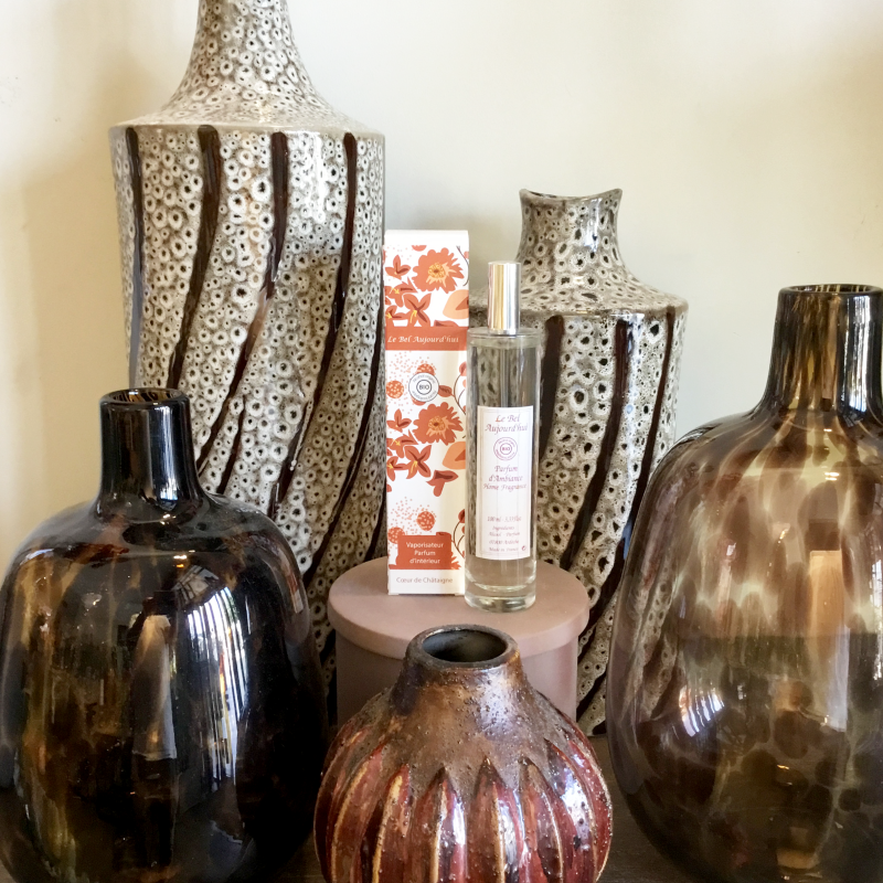 Spray d'Ambiance Boite Packaging Flower Chocolat